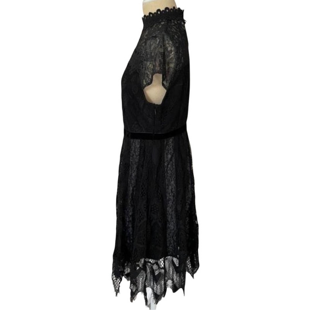 Foxiedox Womens Maisie Lace Cocktail Dress Size 4 Mid Length Dress NEW FA931DR - Picture 5 of 10